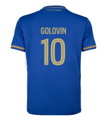 AS Monaco Aleksandr Golovin #10 Udebanetrøje 2025-26 Kortærmet